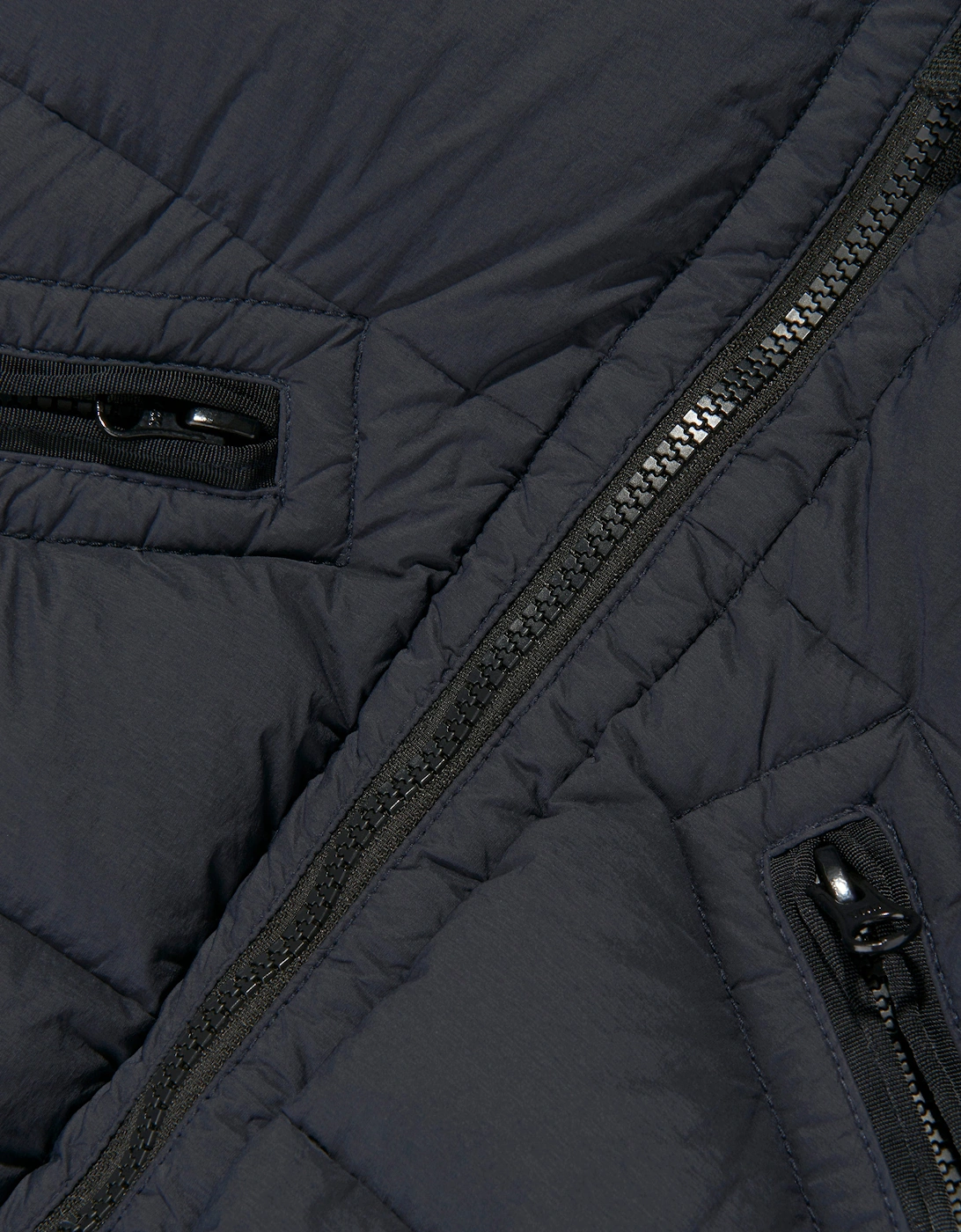 Kids Short Parka Jacket in Navy
