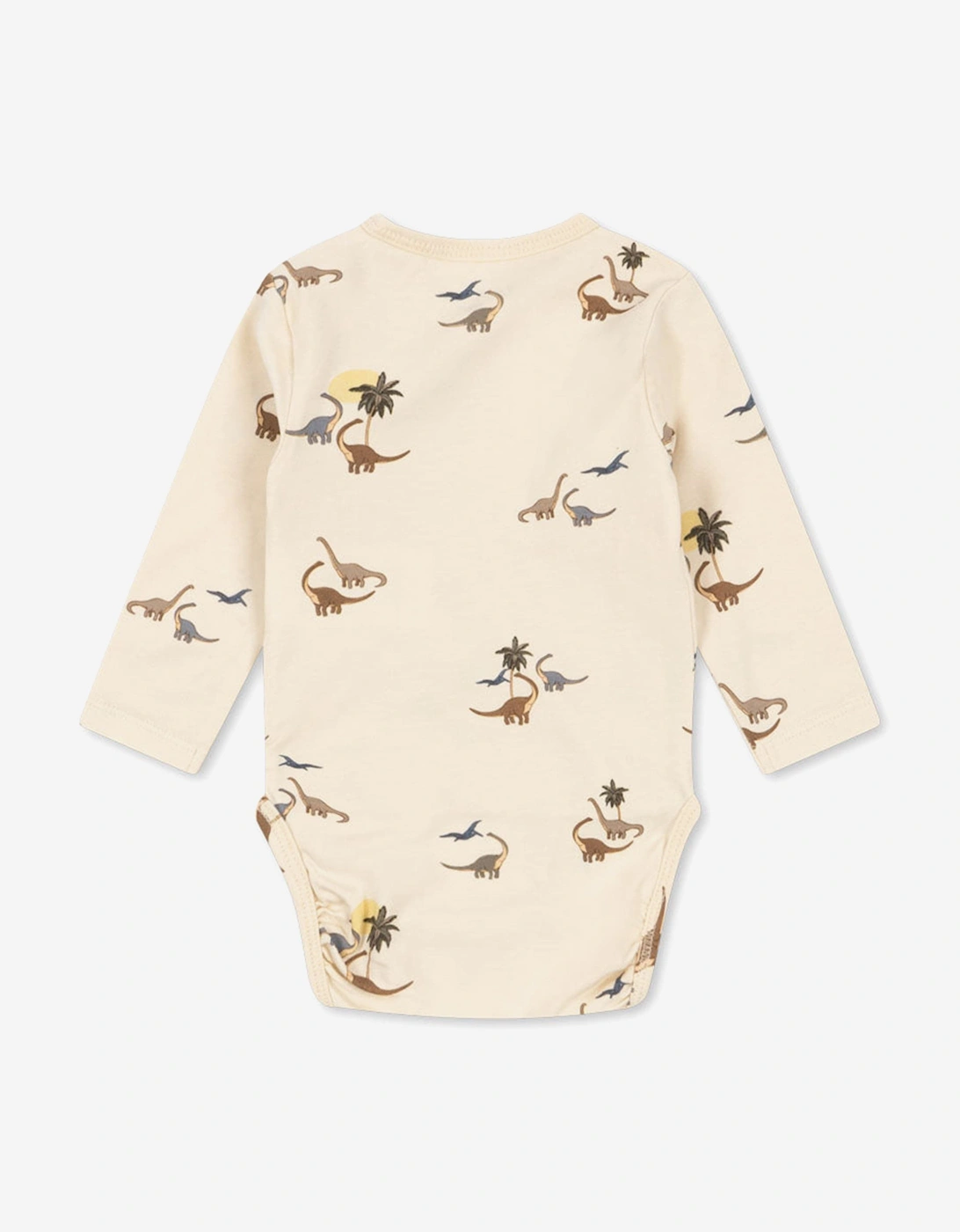 Baby Boys Dinosaur Bodysuit in Ivory