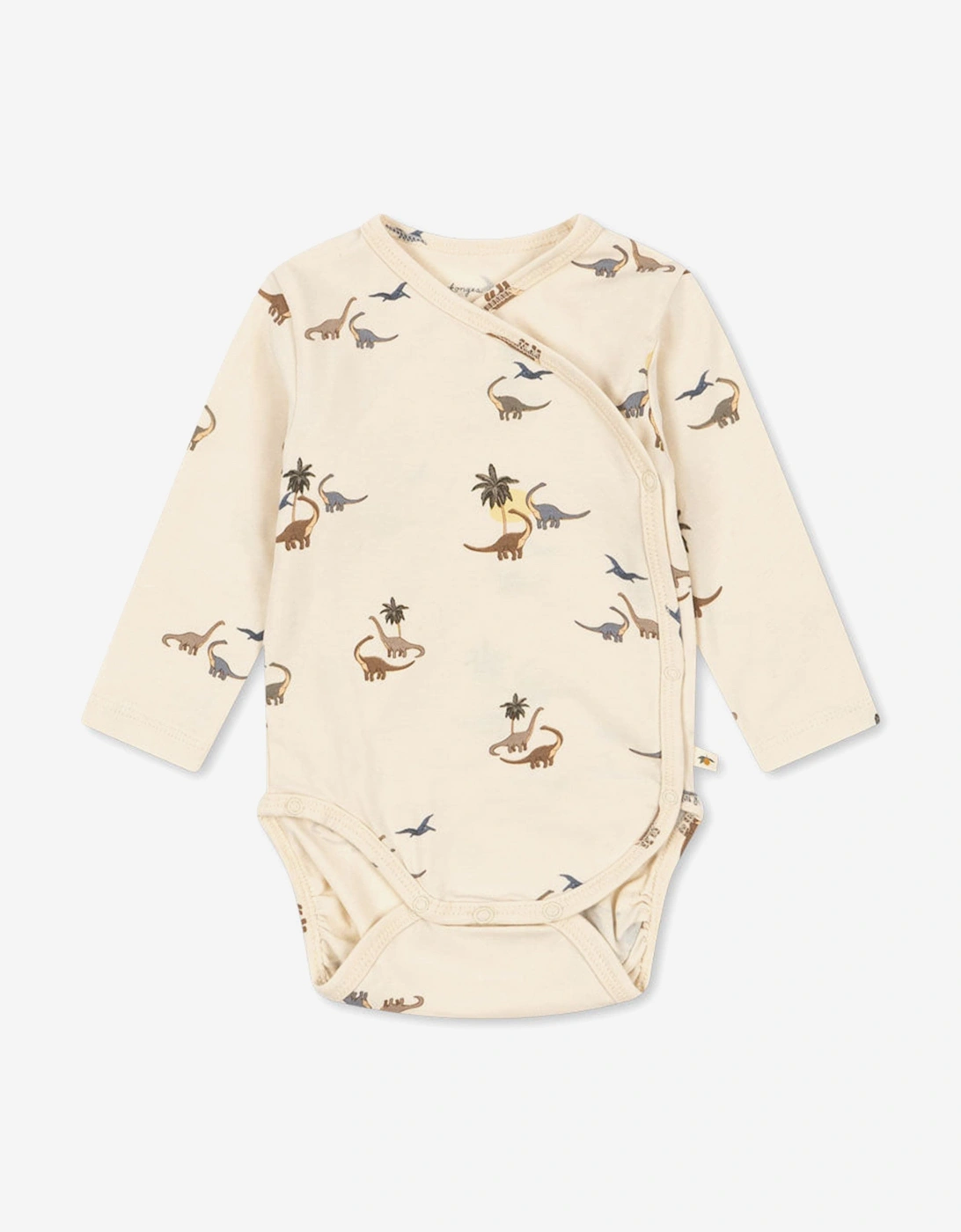 Baby Boys Dinosaur Bodysuit in Ivory, 5 of 4