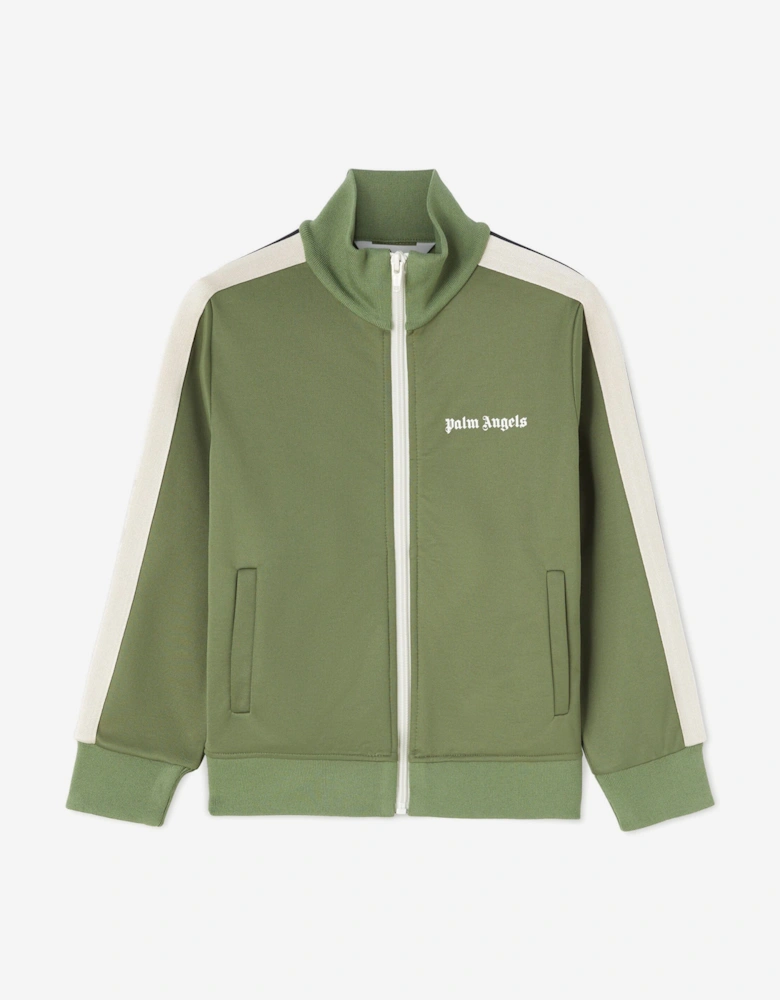 Boys Track Jacket in Green
