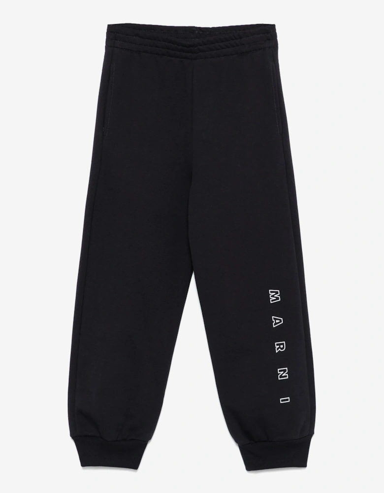 Kids Logo Joggers in Navy