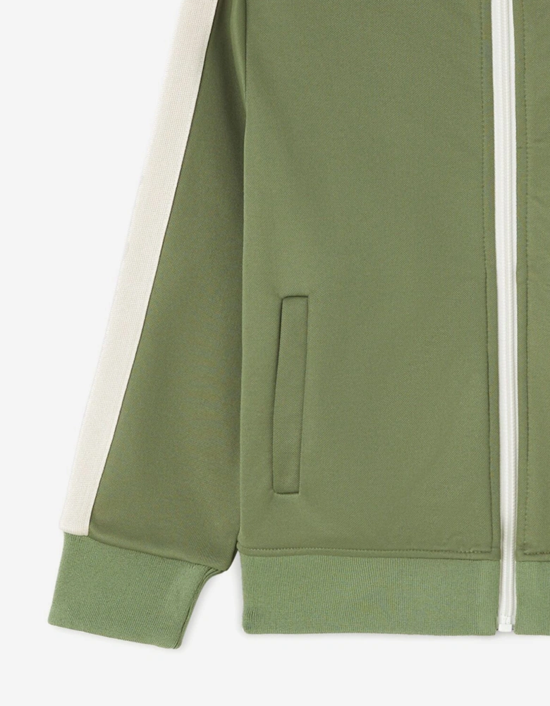 Boys Track Jacket in Green