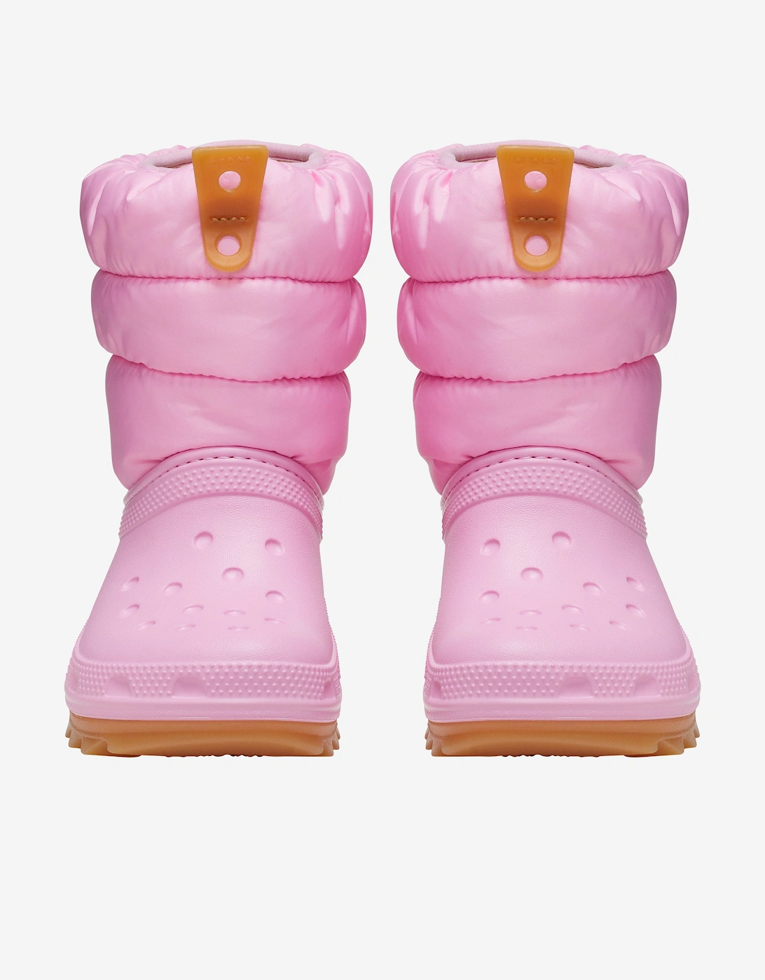 Girls Classic Neo Puff Boots in Pink