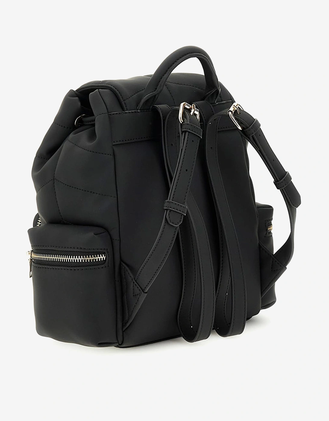 Girls Padded Backpack in Black (25cm)