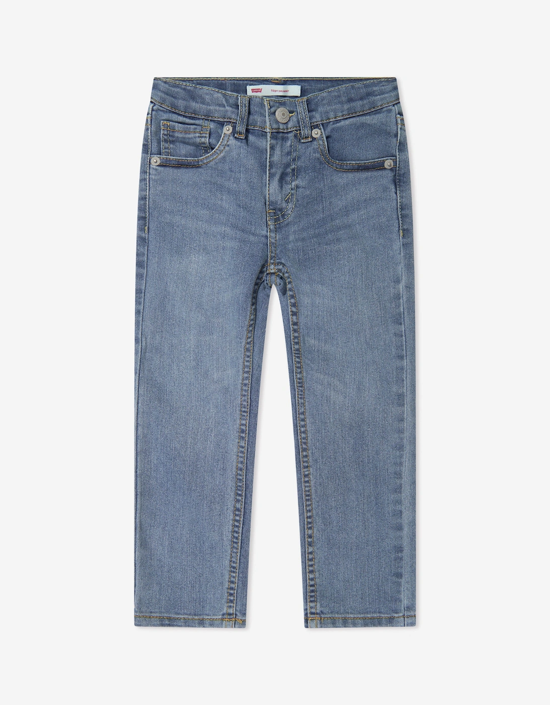Boys 510 Skinny Fit Jeans in Blue, 5 of 4