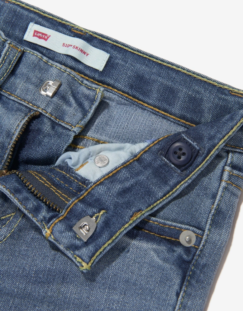 Boys 510 Skinny Fit Jeans in Blue