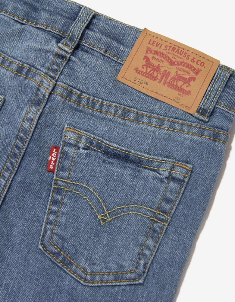 Boys 510 Skinny Fit Jeans in Blue