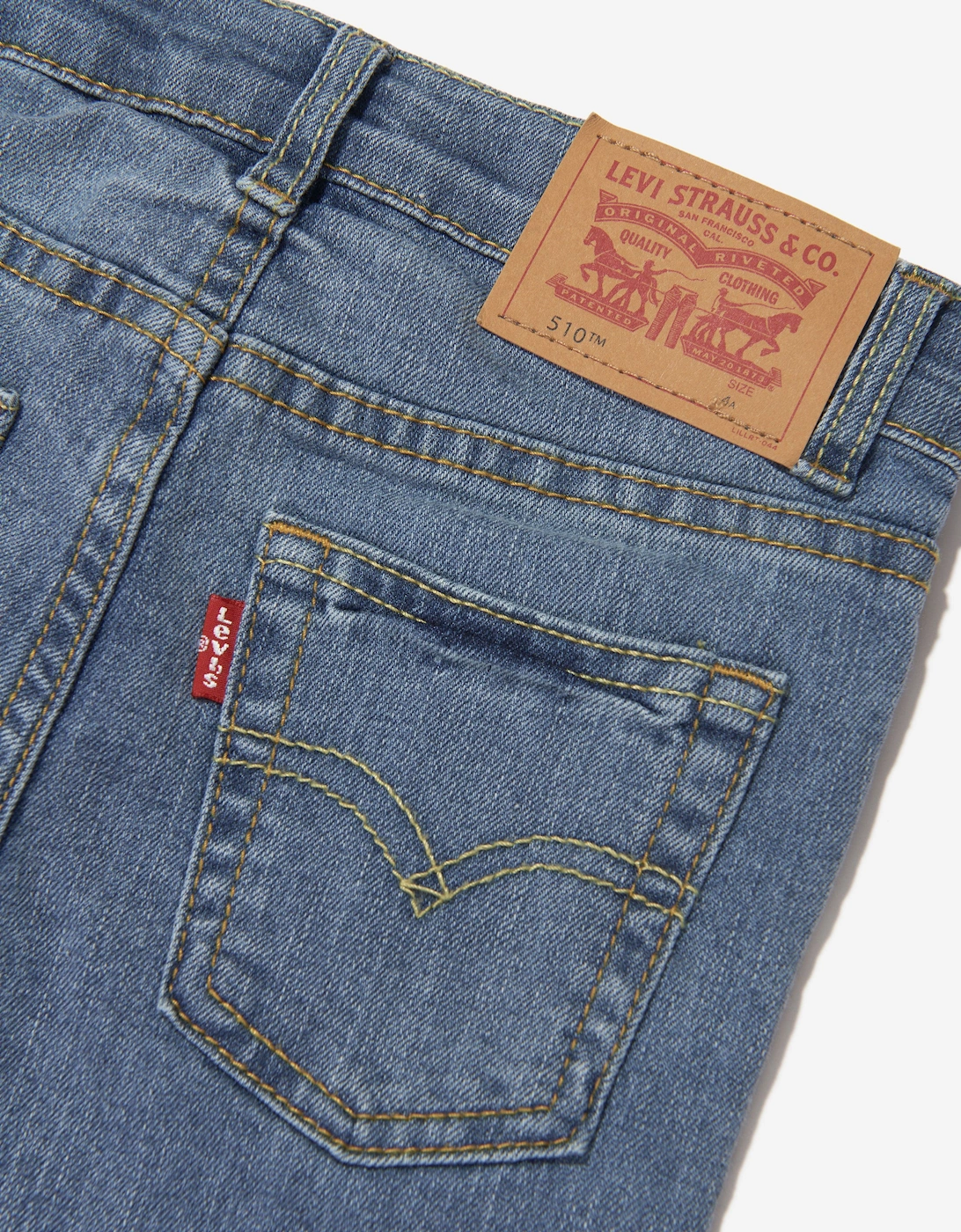 Boys 510 Skinny Fit Jeans in Blue