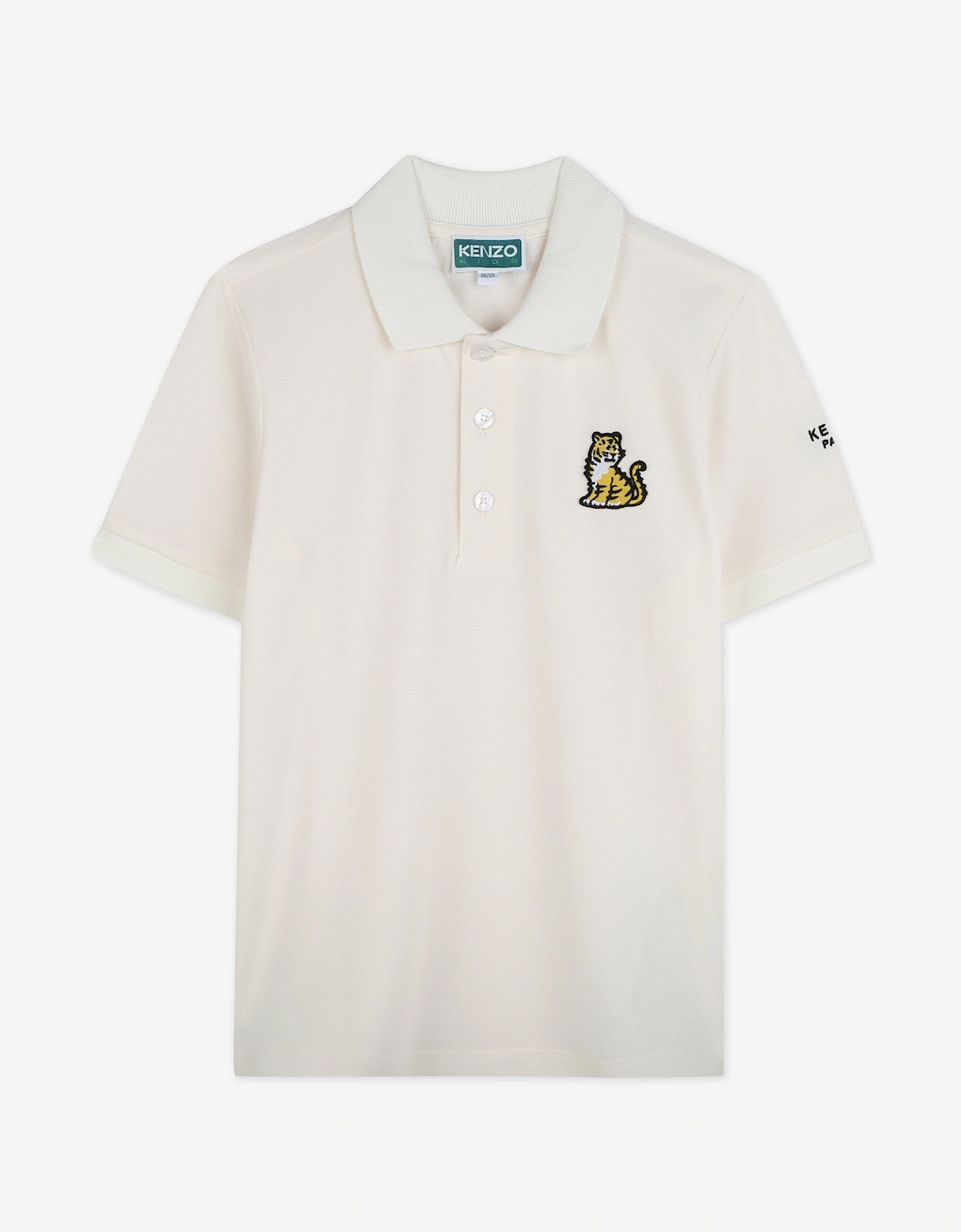 Kids Kotora Polo Shirt in Ivory, 5 of 4