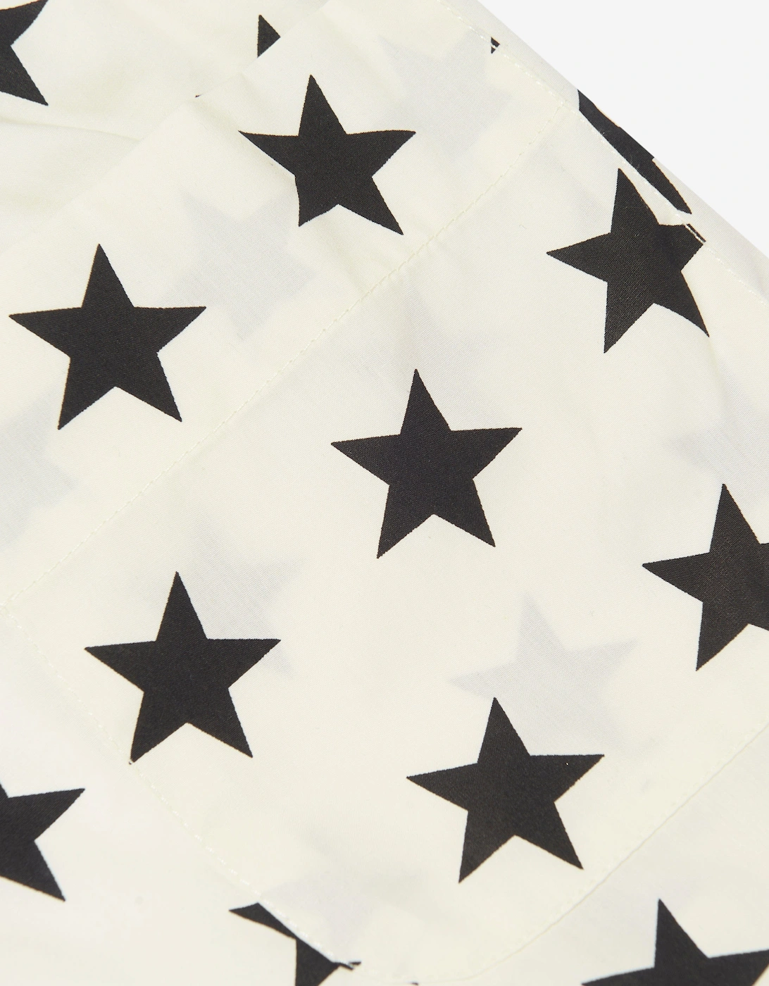 Girls Star Print Shorts in Ivory