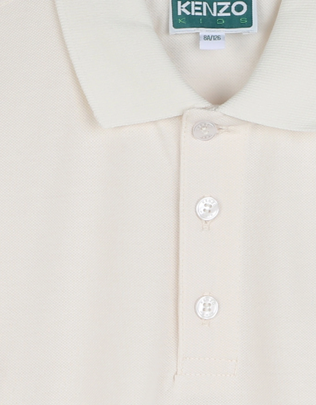 Kids Kotora Polo Shirt in Ivory
