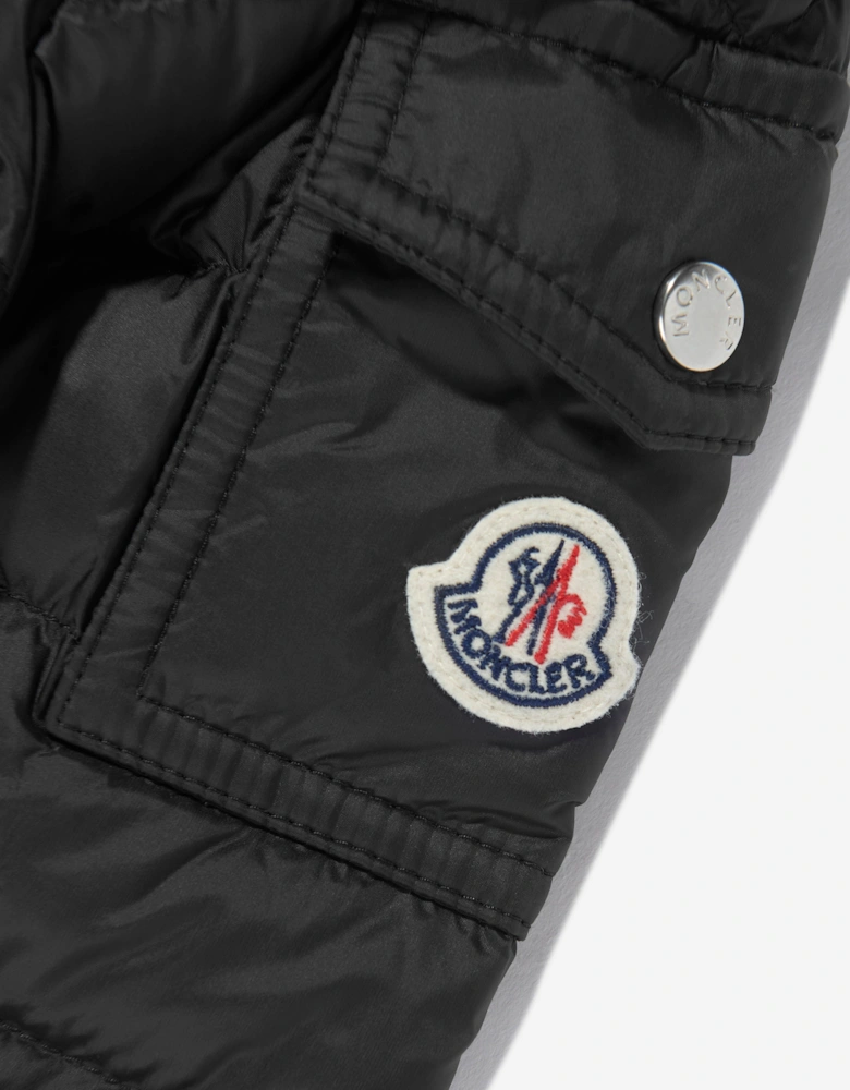 Boys Down Padded Lauros Jacket in Black