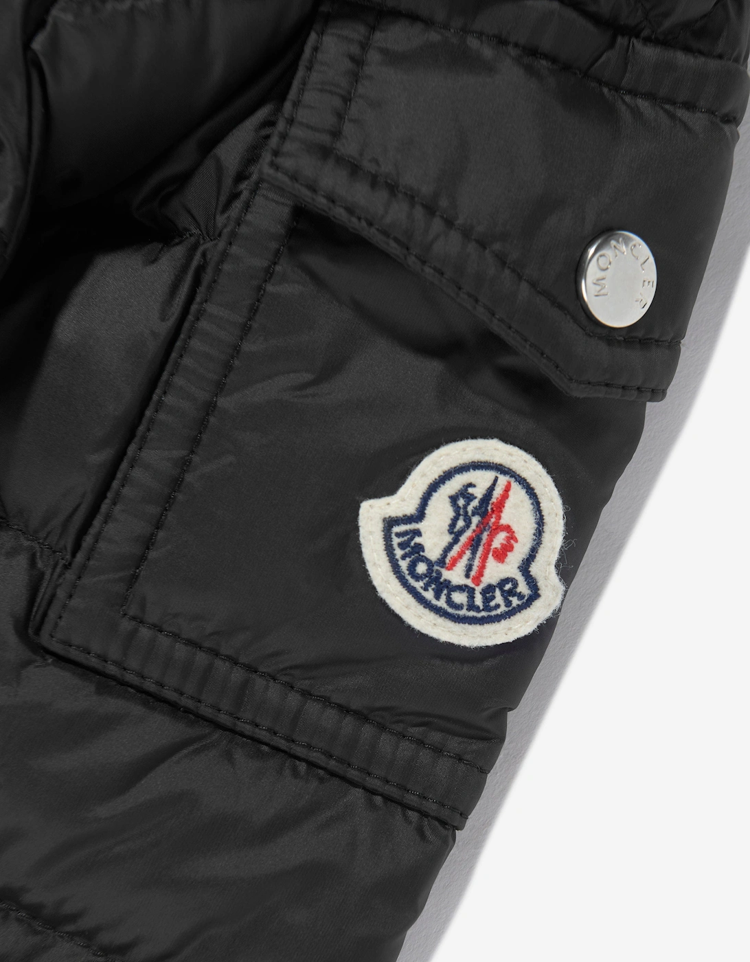 Boys Down Padded Lauros Jacket in Black