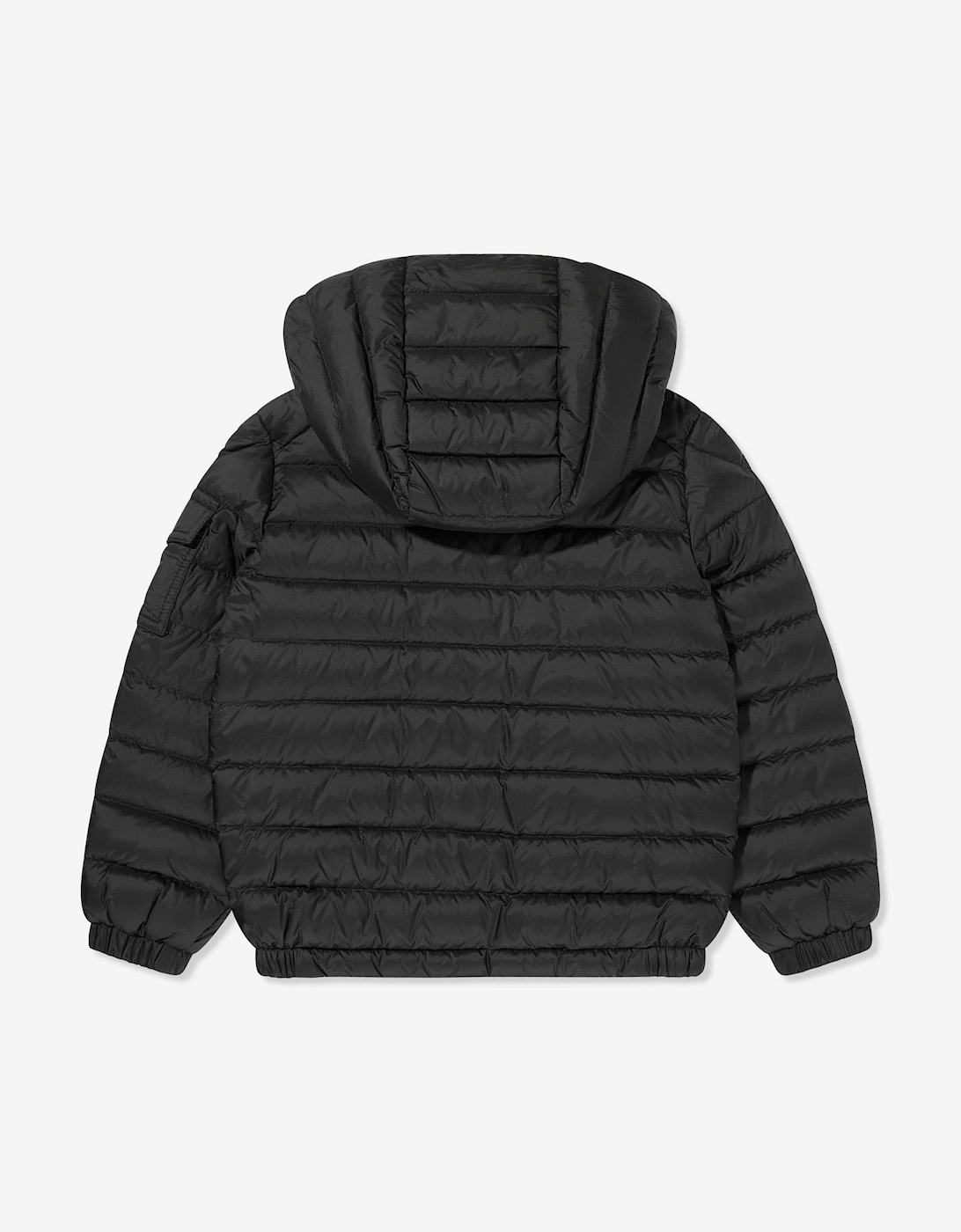 Boys Down Padded Lauros Jacket in Black