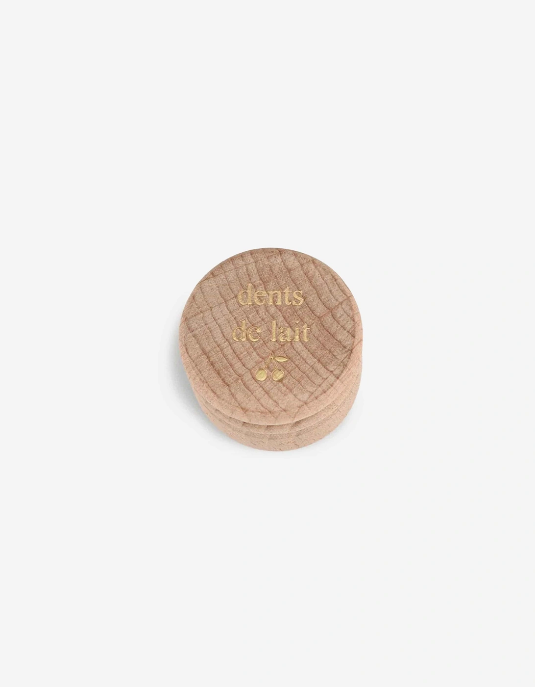 Baby Wooden Milk Teeth Box in Beige (3cm), 3 of 2