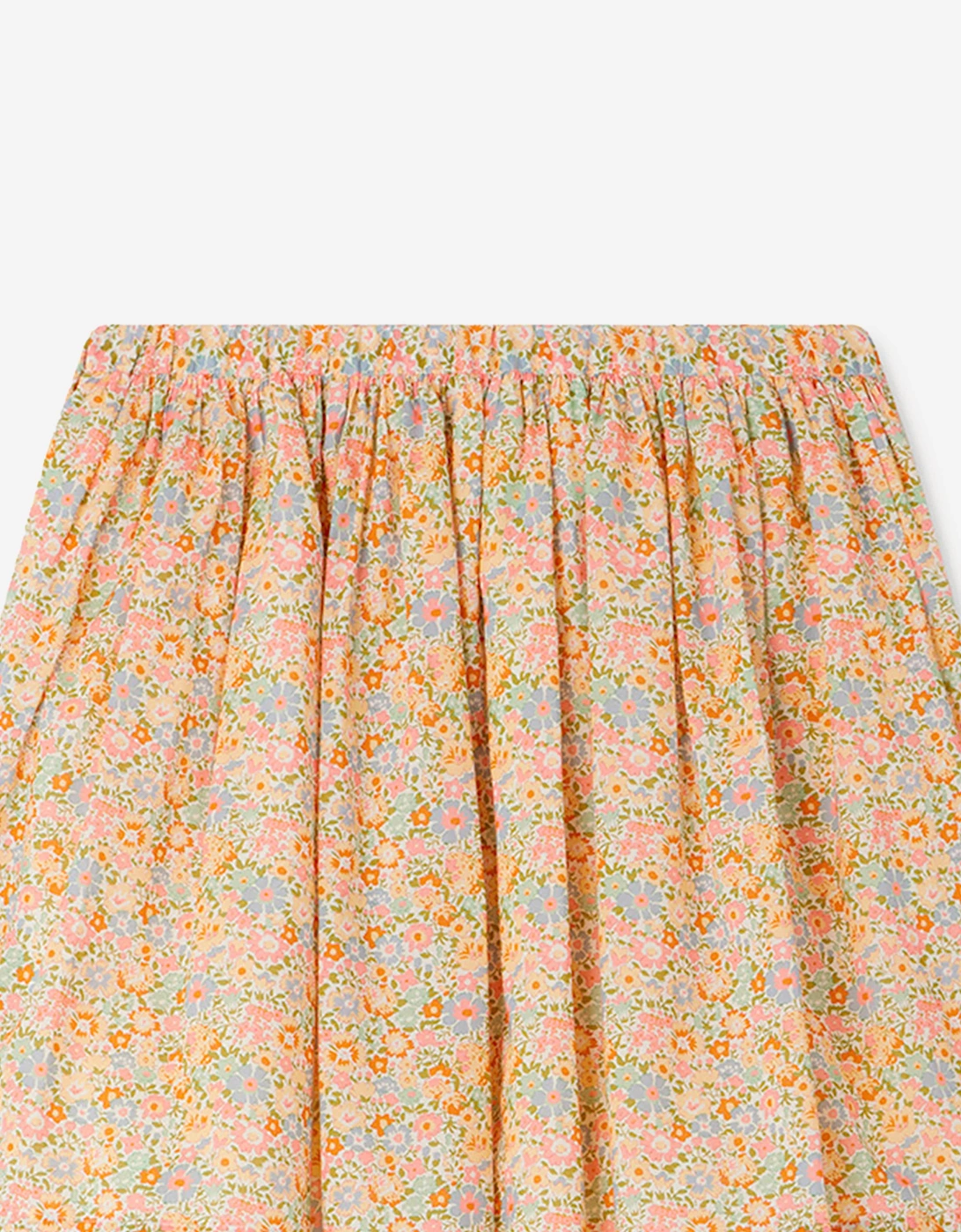 Girls Floral Suzon Skirt in Multicolour