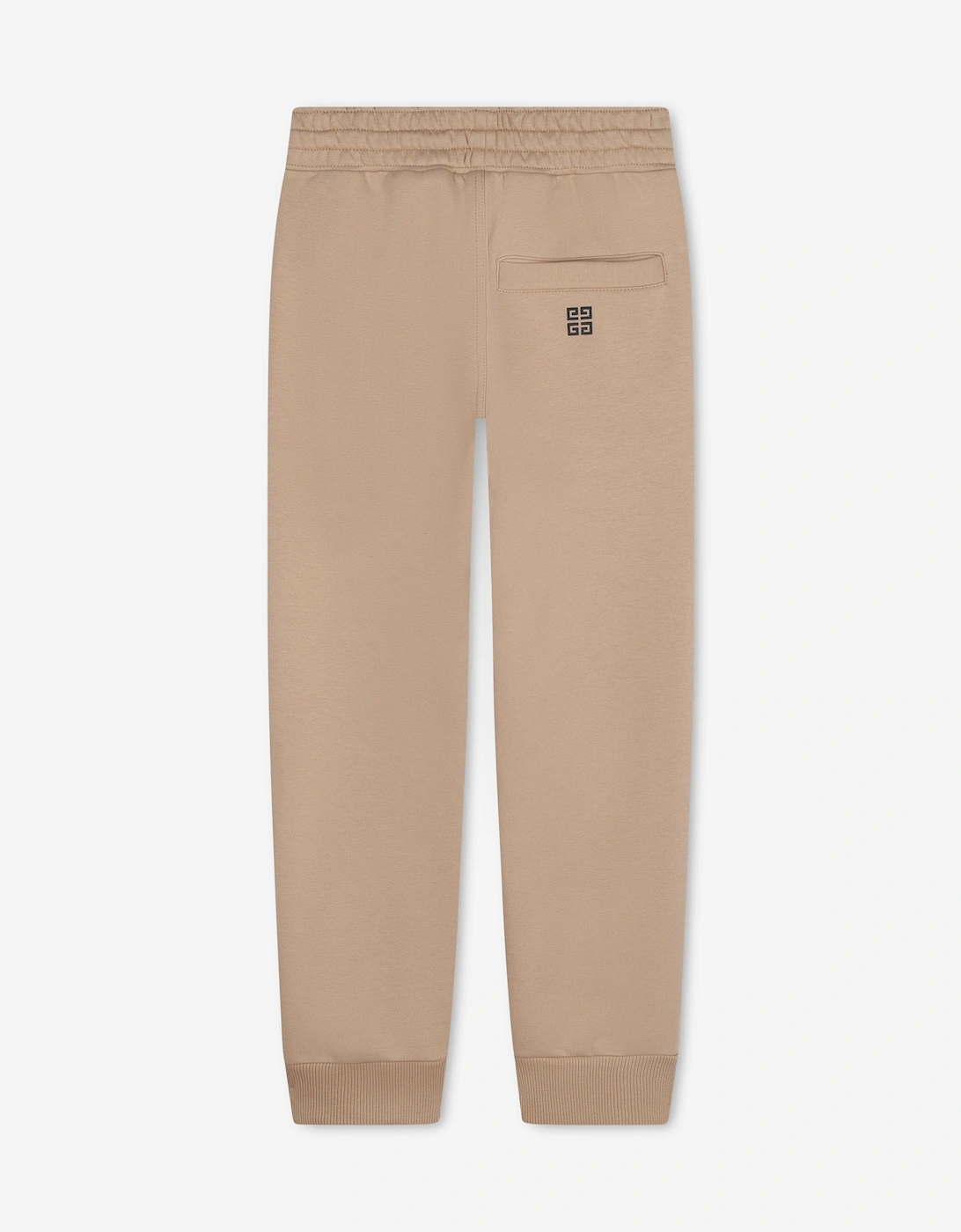 Boys Logo Joggers in Beige