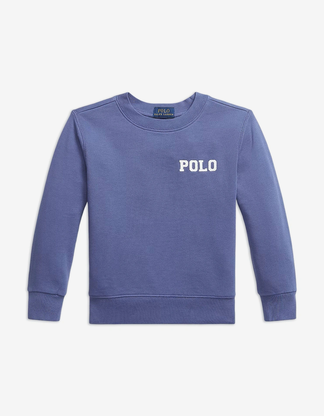 Boys Polo Sweatshirt in Blue, 5 of 4