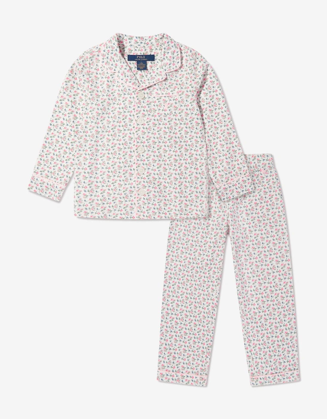 Girls Pyjama Set in Ivory, 5 of 4