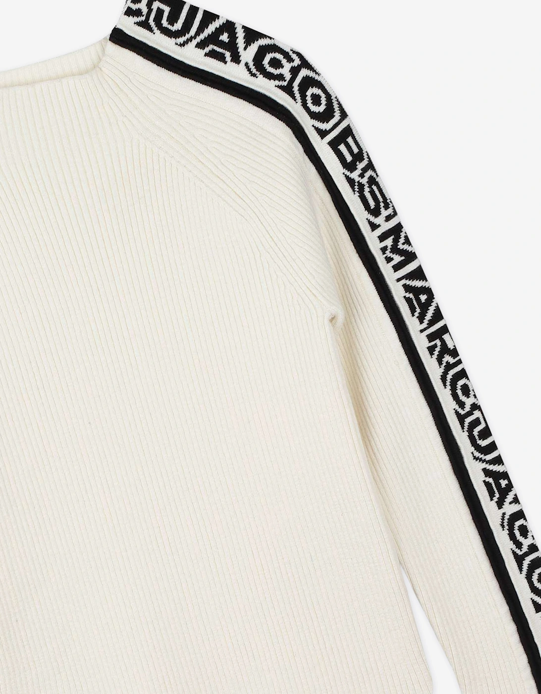 Girls Logo Jumper in Ivory