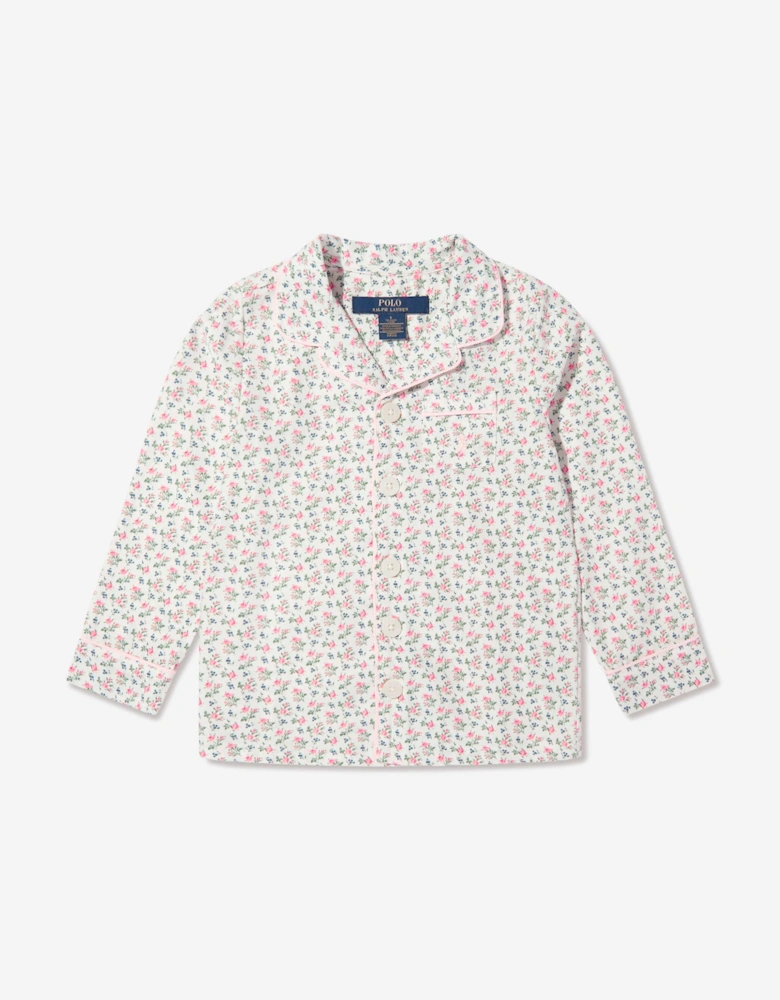 Girls Pyjama Set in Ivory