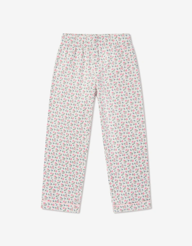 Girls Pyjama Set in Ivory