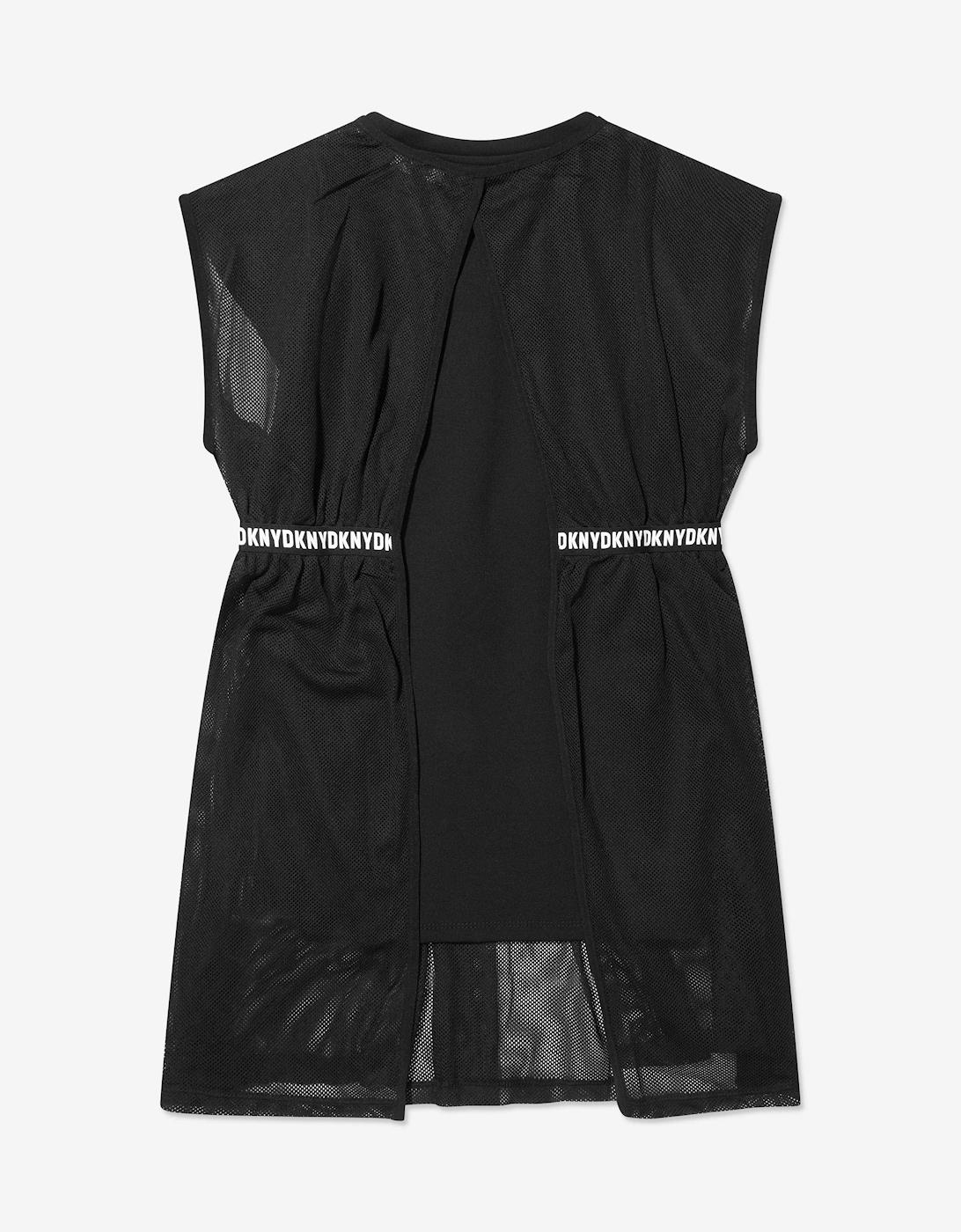 Girls 2-In-1 Milano Dress in Black