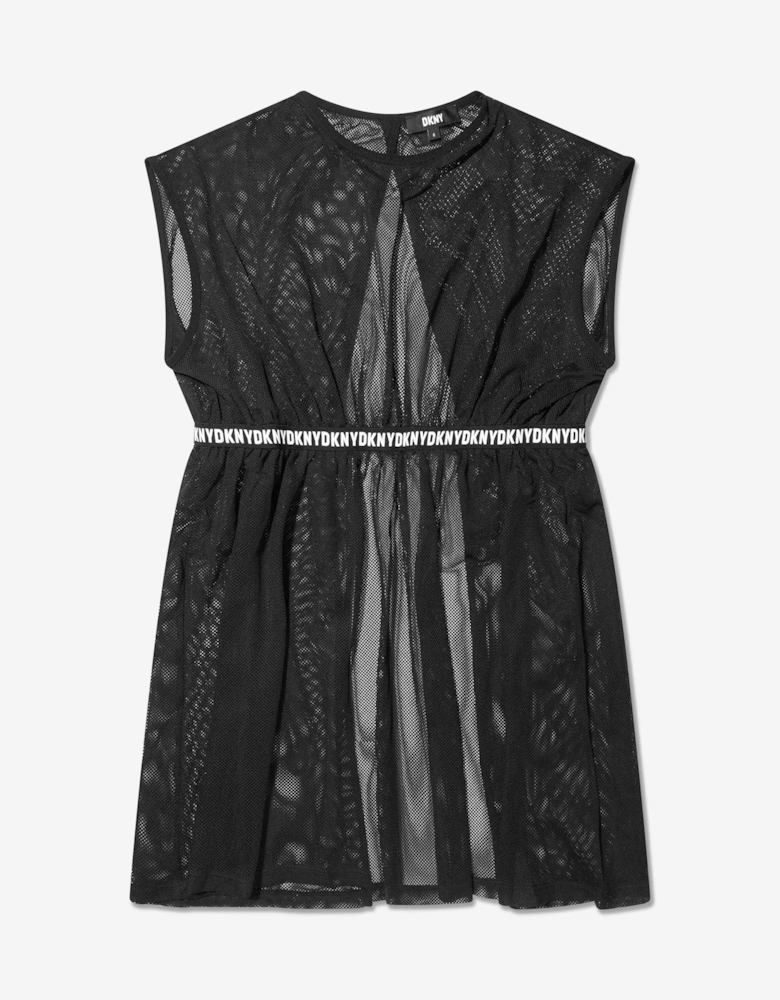 Girls 2-In-1 Milano Dress in Black