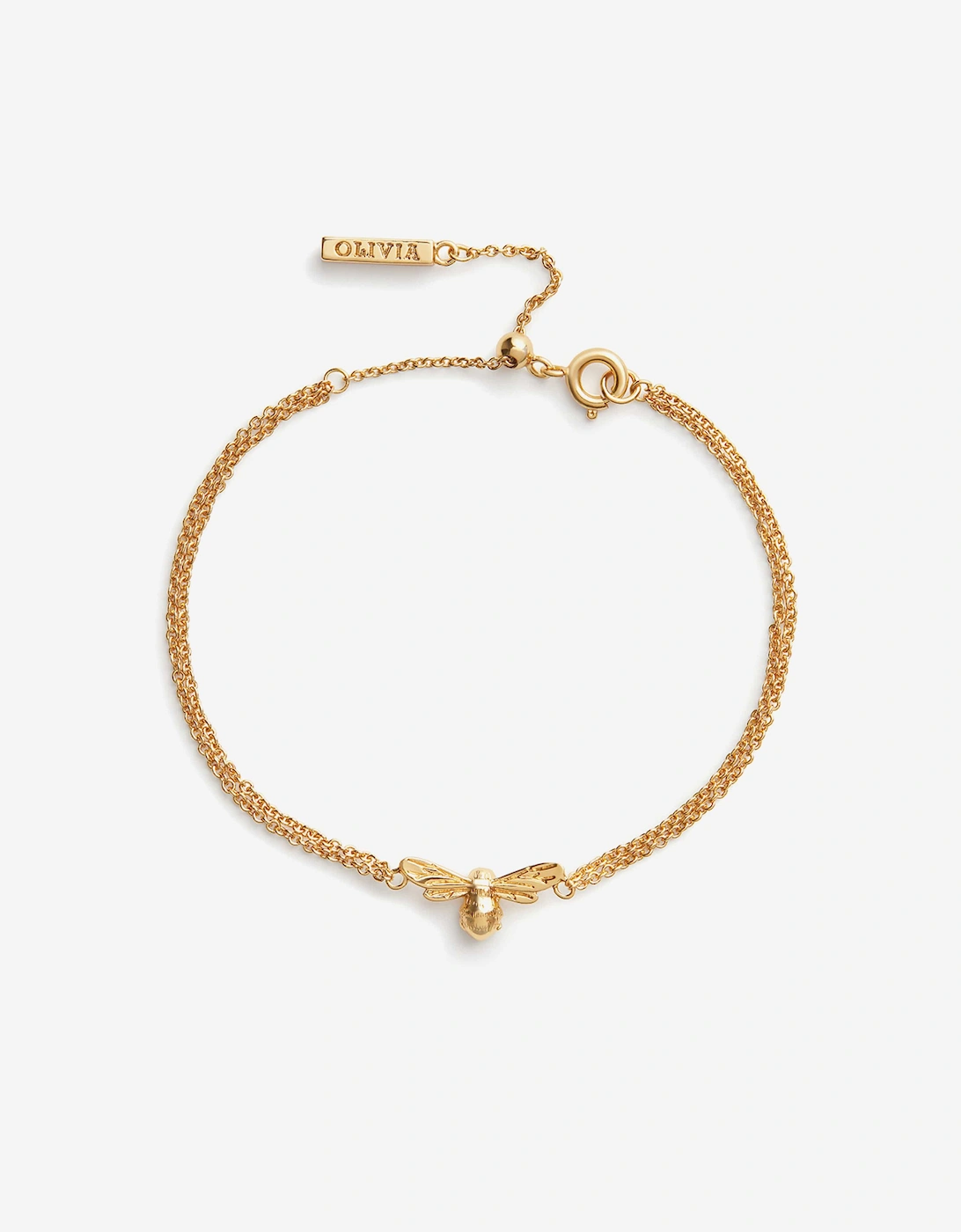 Lucky Bee Bracelet in Gold (20.7cm), 5 of 4