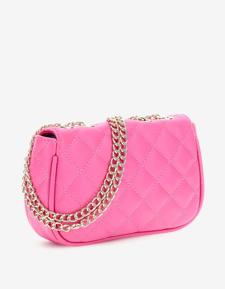 Girls Mini Convertible Crossbody Bag in Pink (18.5cm)