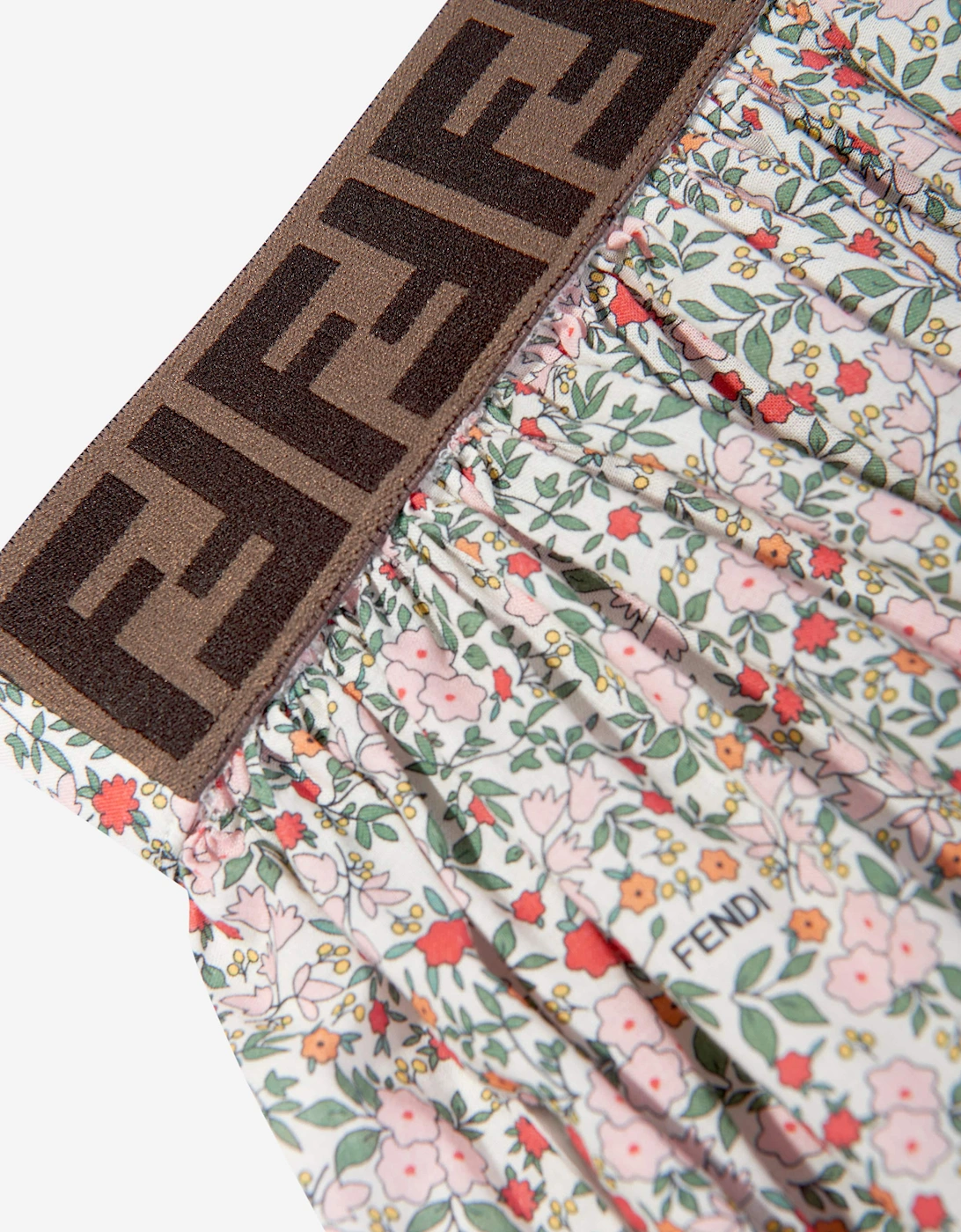 Girls Blooming Print Skirt in Multicolour