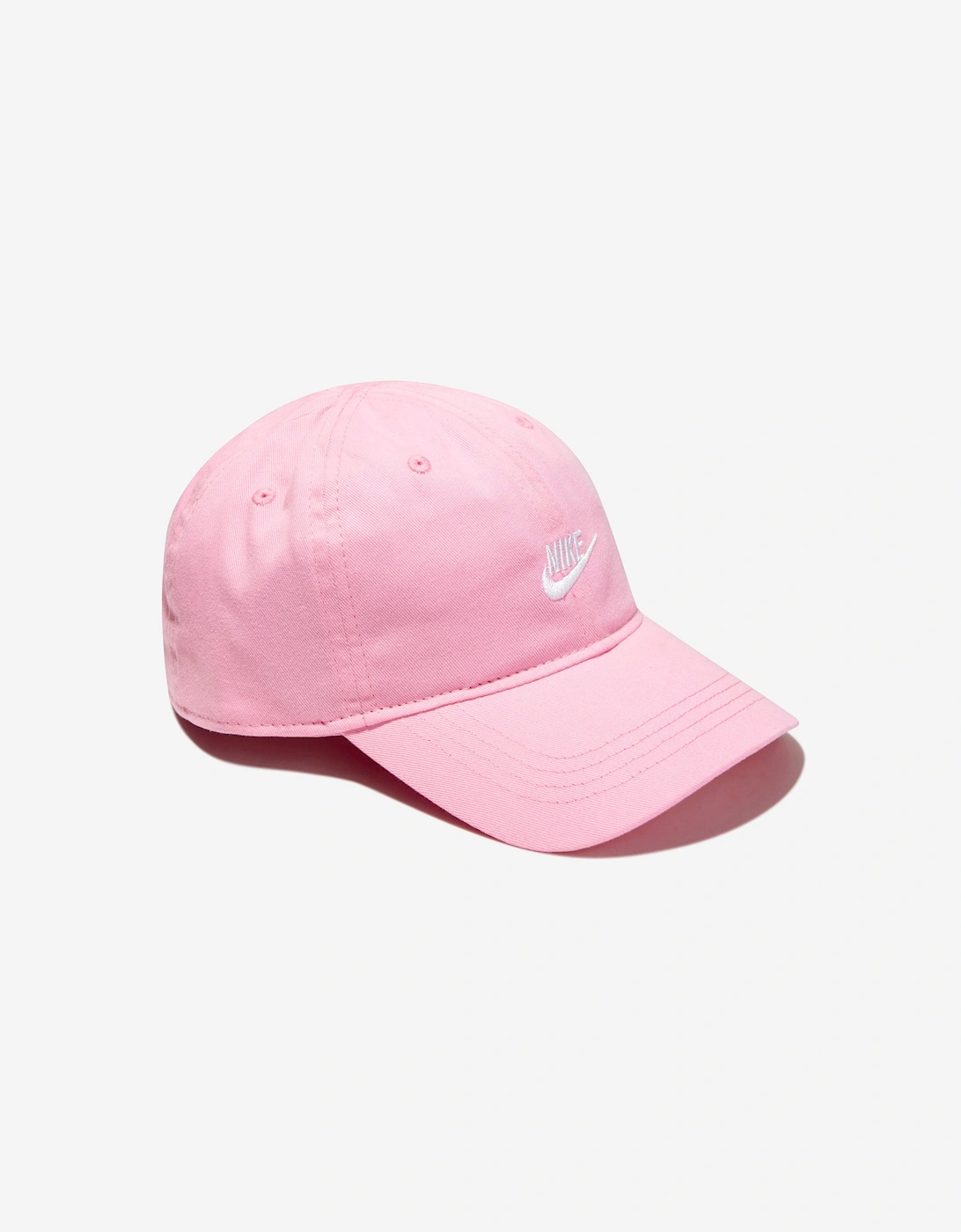 Boys Futura Curve Brim Cap in Pink, 5 of 4