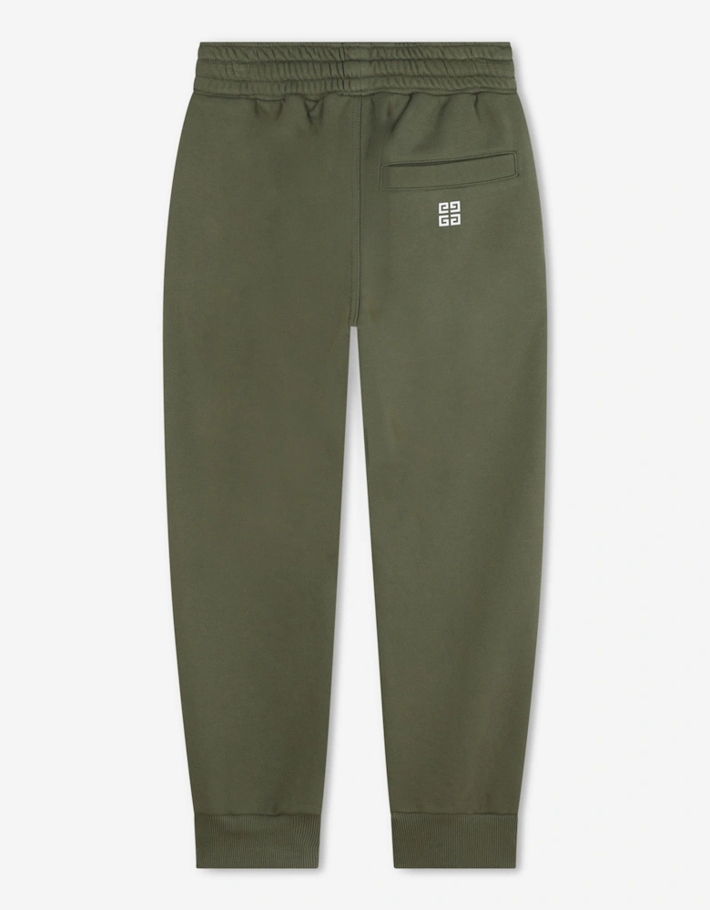Boys Logo Joggers in Green