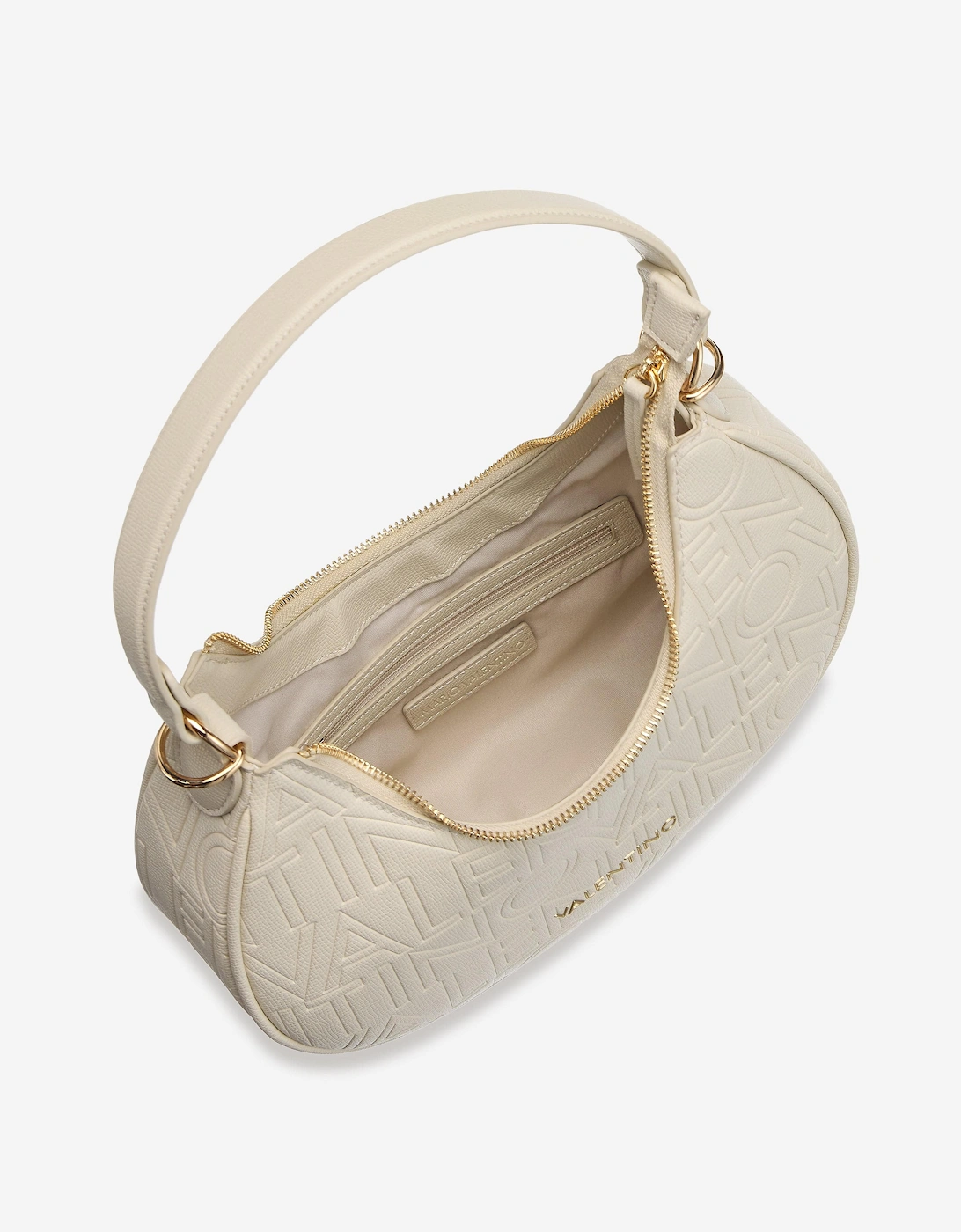 Shelby Shoulder Bag in Ivory (30cm)