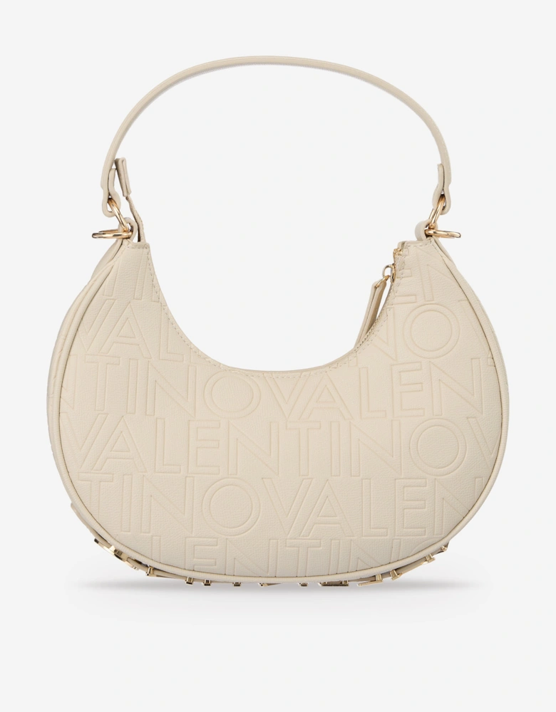 Shelby Shoulder Bag in Ivory (30cm)