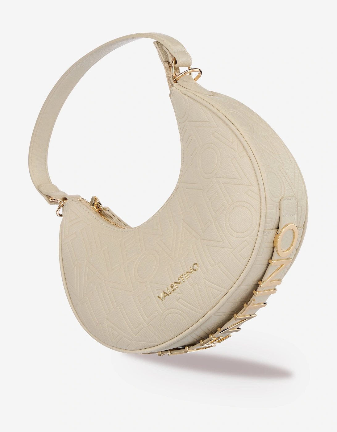 Shelby Shoulder Bag in Ivory (30cm)