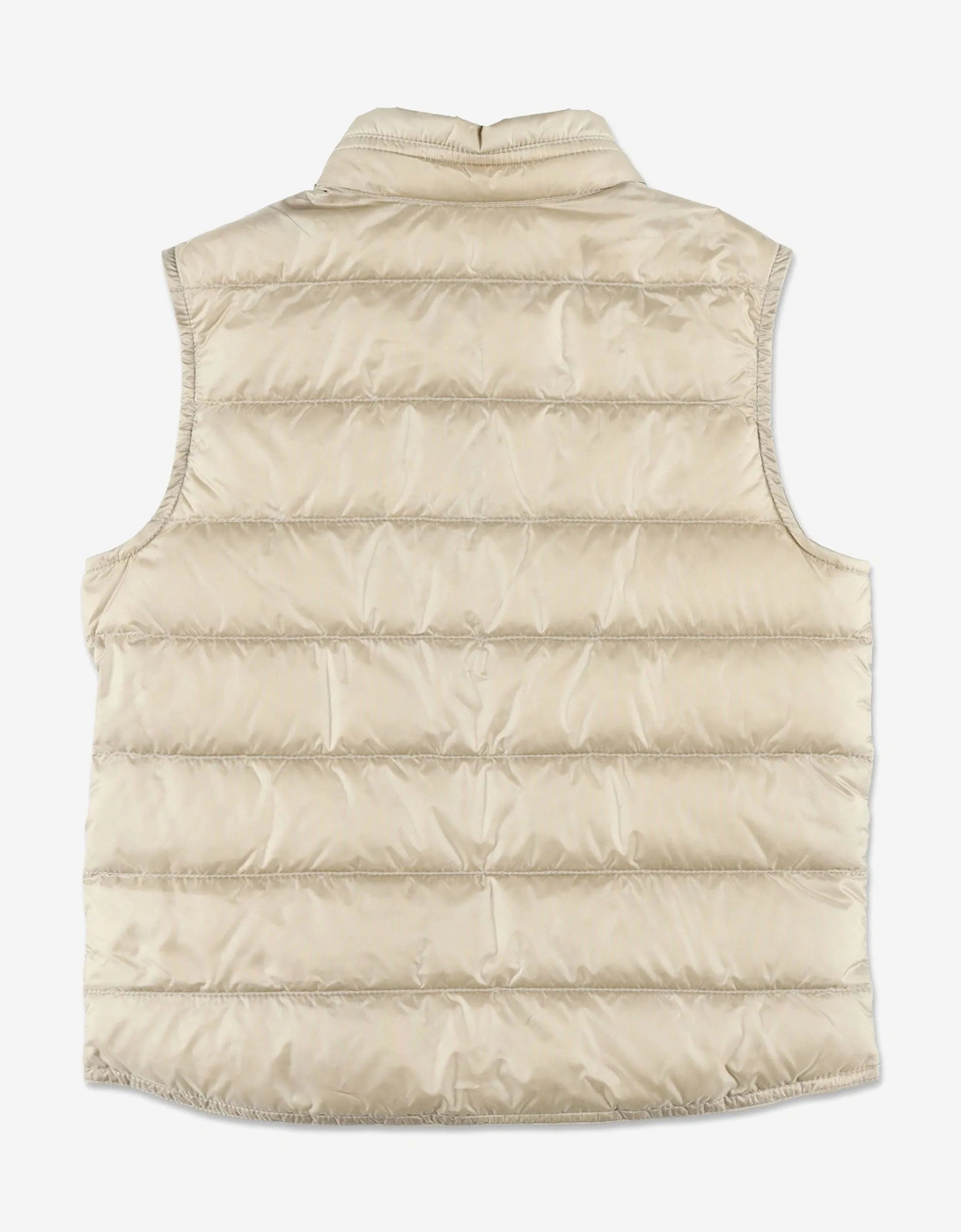 Boys Down Padded Gui Gilet in Beige
