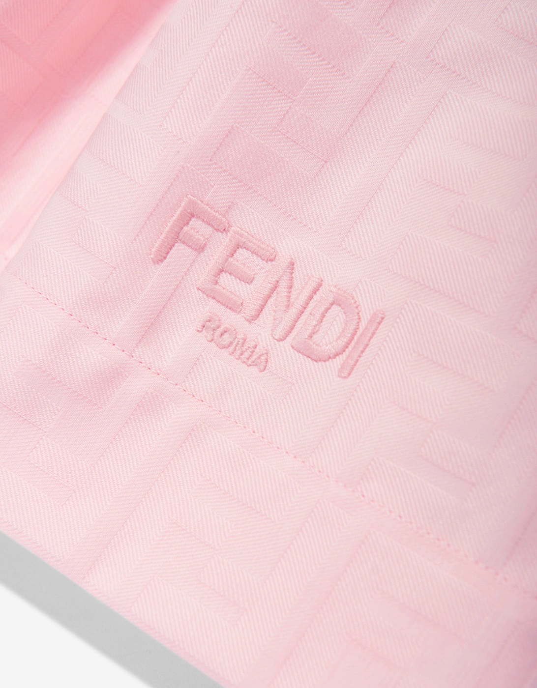 Girls FF Jacquard Skirt in Pink