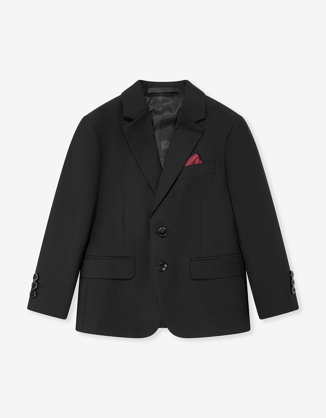 Boys 7 Piece Suit Set in Black