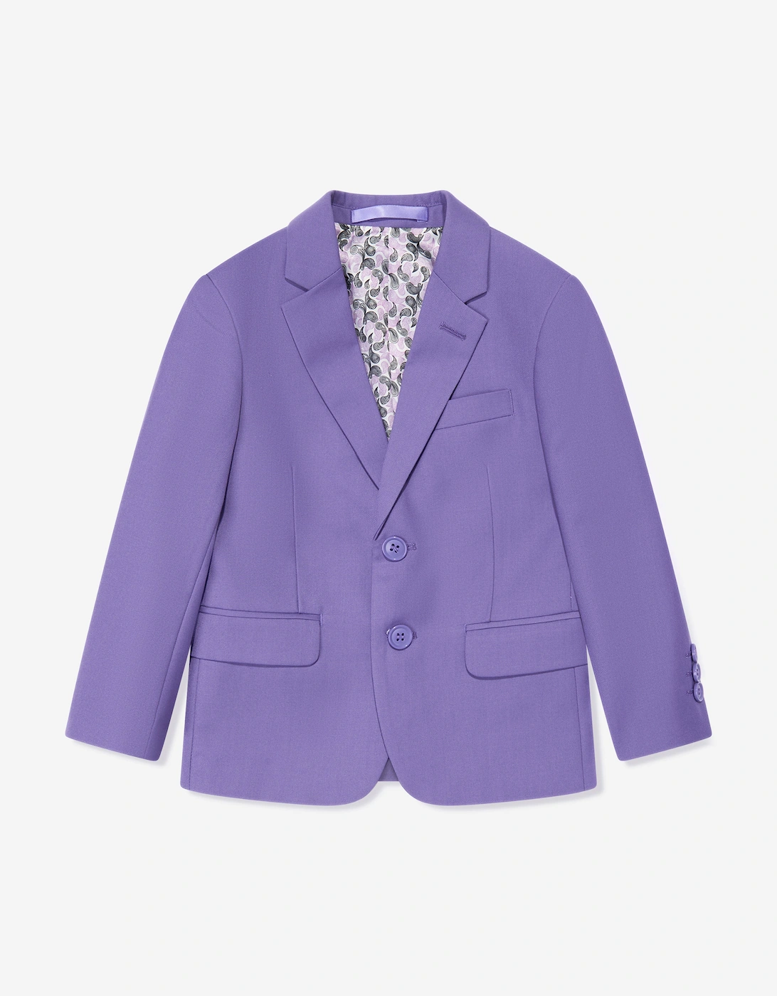 Boys 7 Piece Suit Set in Purple