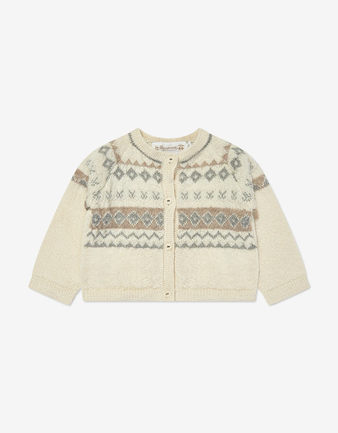 Baby Boys Griffin Trouser Set in Ivory
