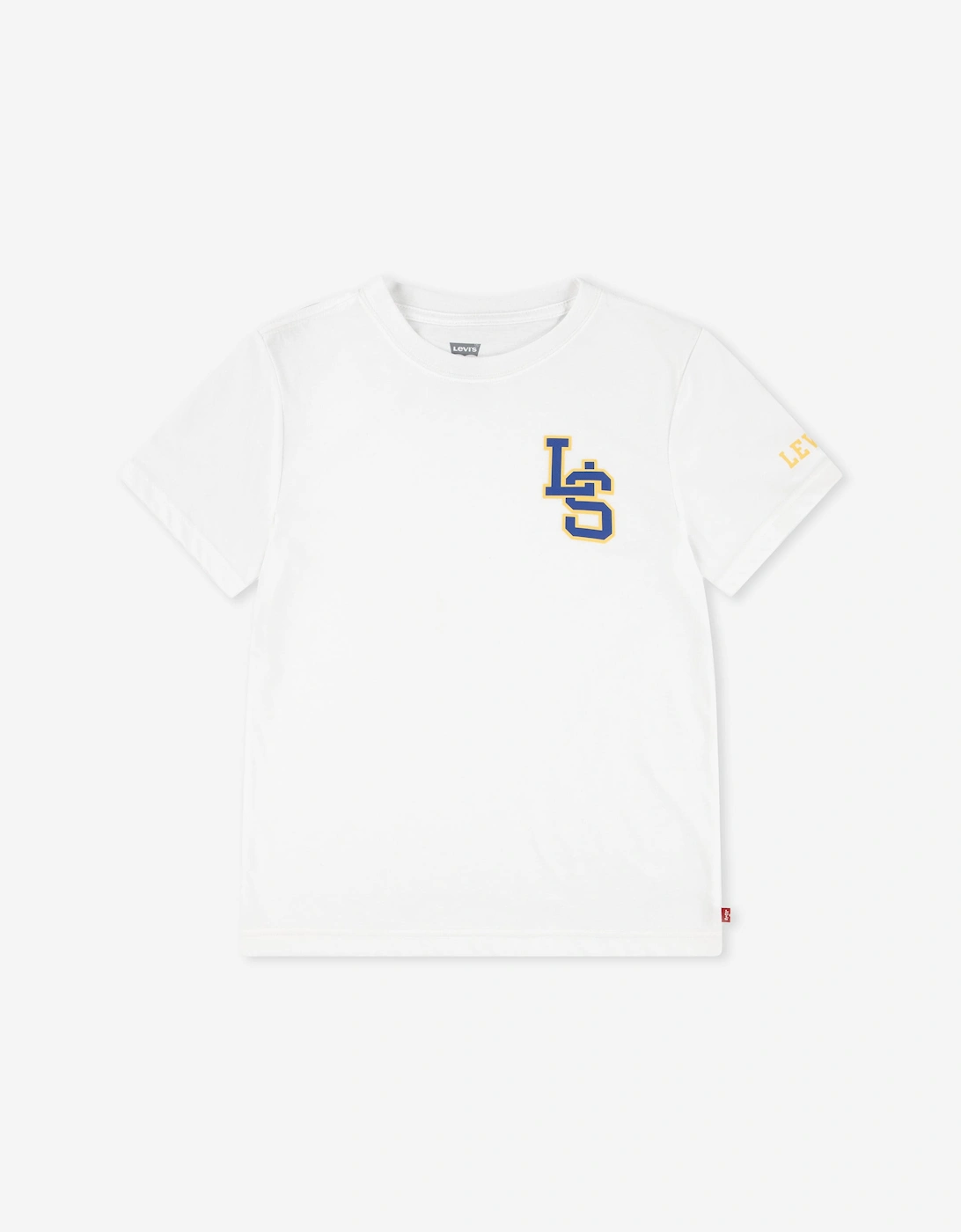 Boys LS Monogram T-Shirt in White, 5 of 4
