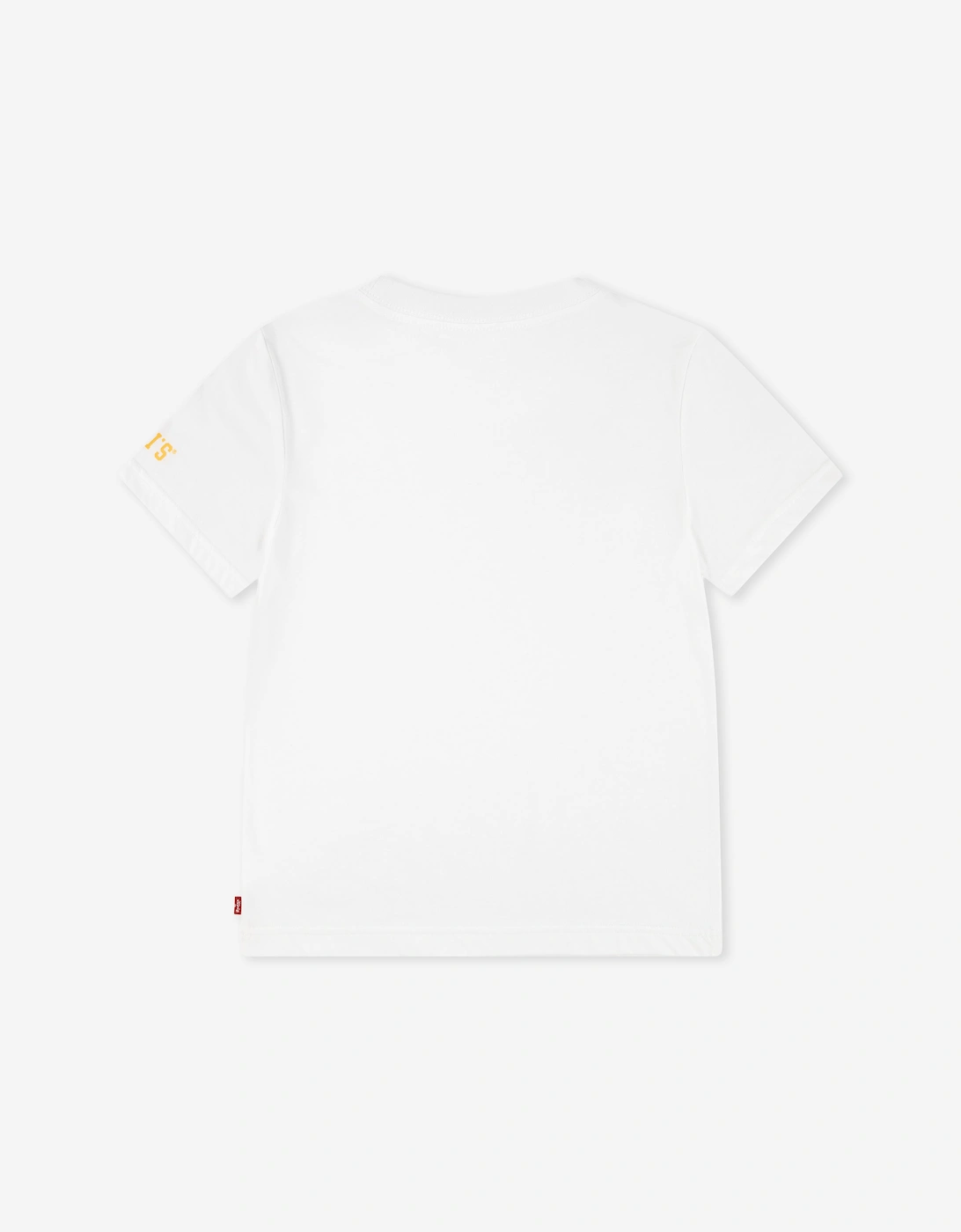 Boys LS Monogram T-Shirt in White