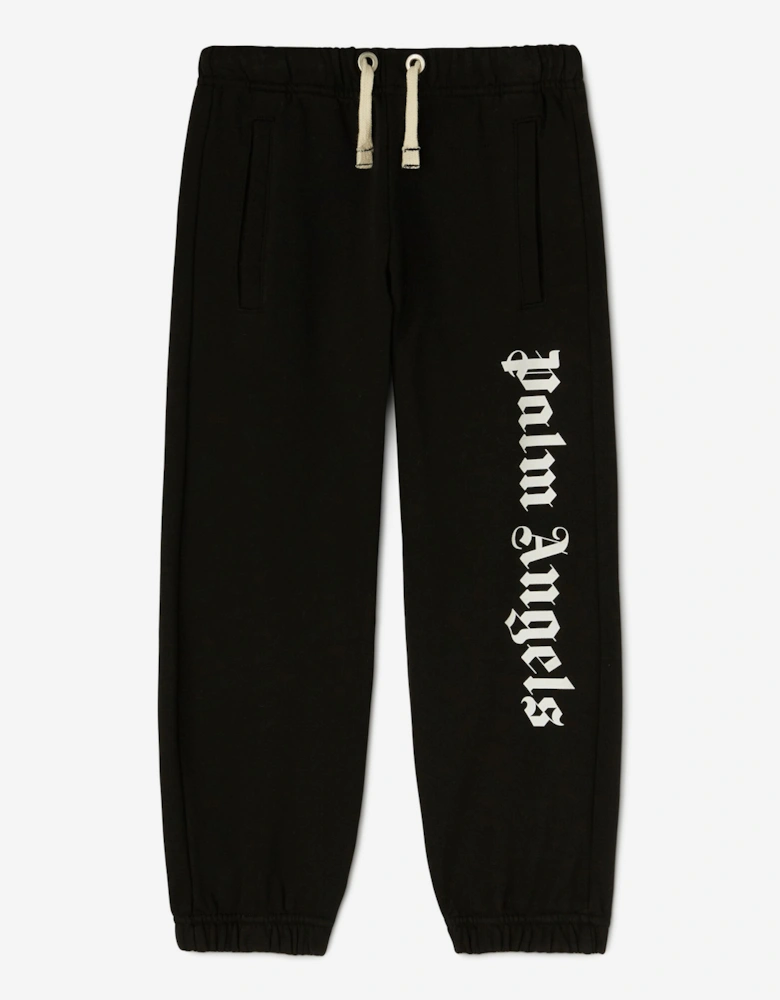 Kids Classic Overlogo Joggers in Black