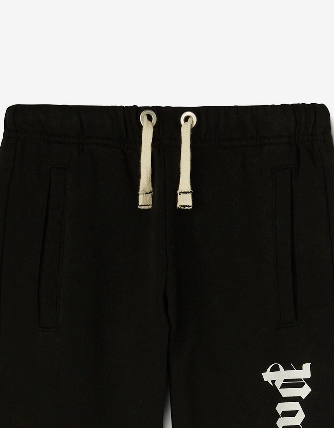 Kids Classic Overlogo Joggers in Black
