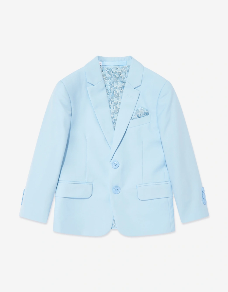 Boys 7 Piece Suit Set in Blue