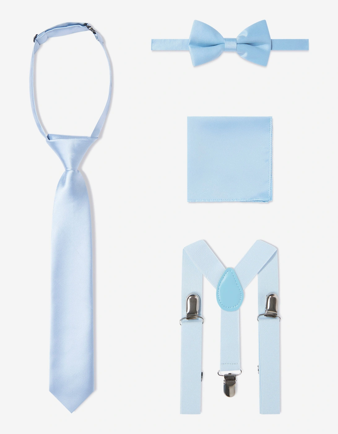 Boys 7 Piece Suit Set in Blue