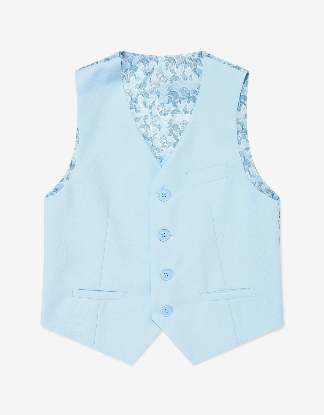 Boys 7 Piece Suit Set in Blue