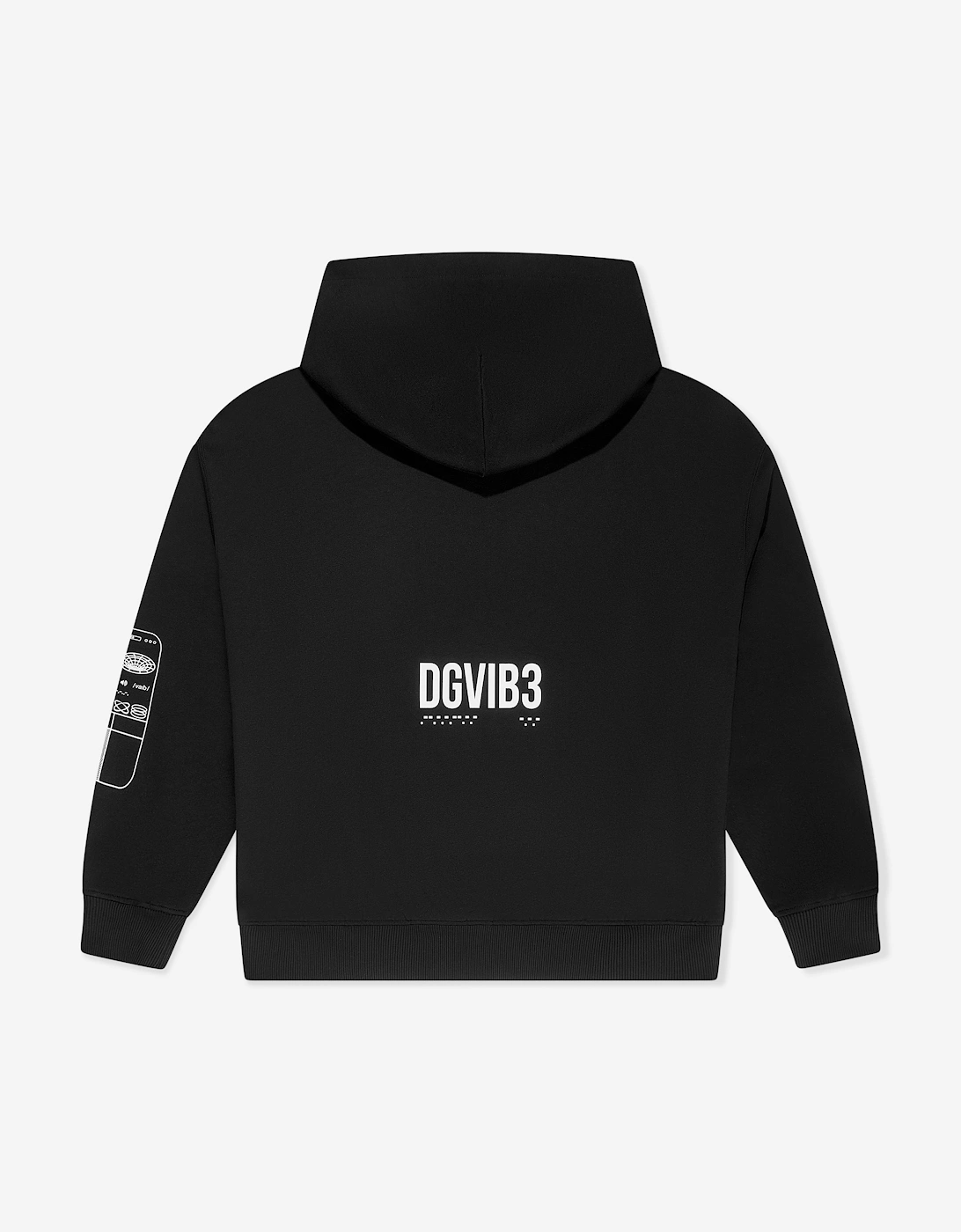 Boys DG Vibe Hoodie in Black