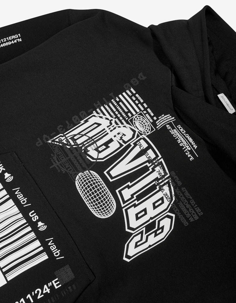 Boys DG Vibe Hoodie in Black
